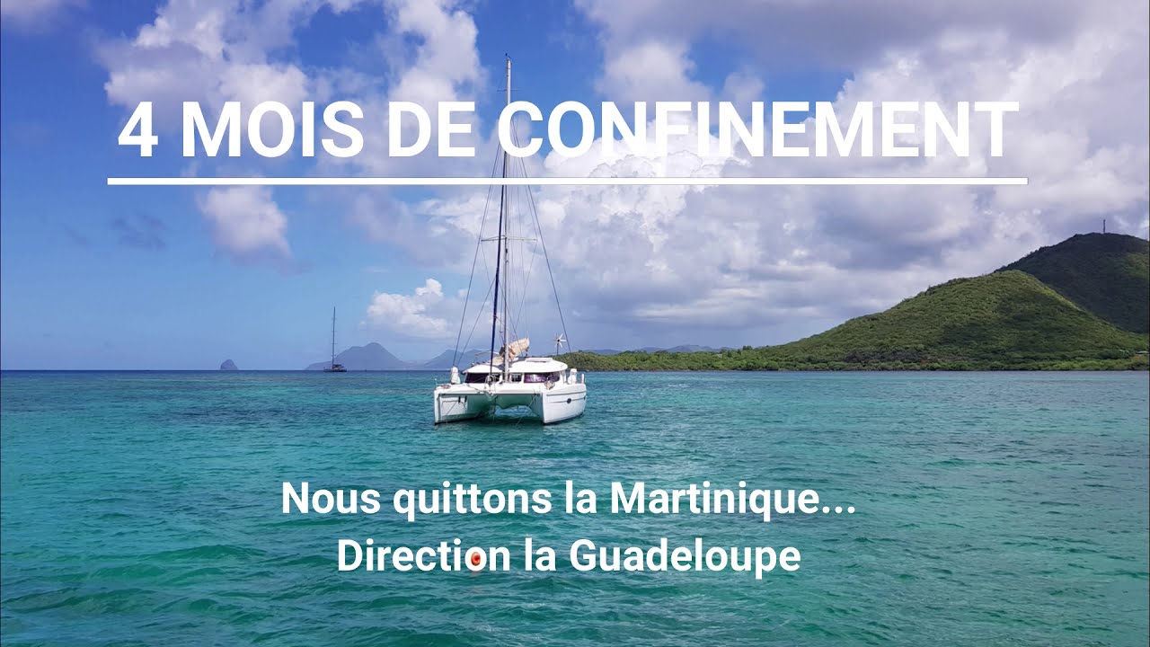 Départ pour la Guadeloupe  Lornadream croisière en catamaran dans les Caraïbes