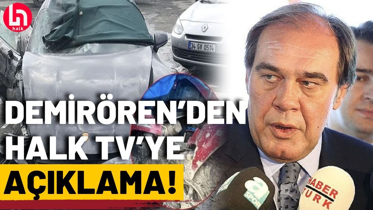 Türkiye'yi sarsan ATV kazasındaki büyük kuşku için Demirören'den Halk TV'ye açıklama!