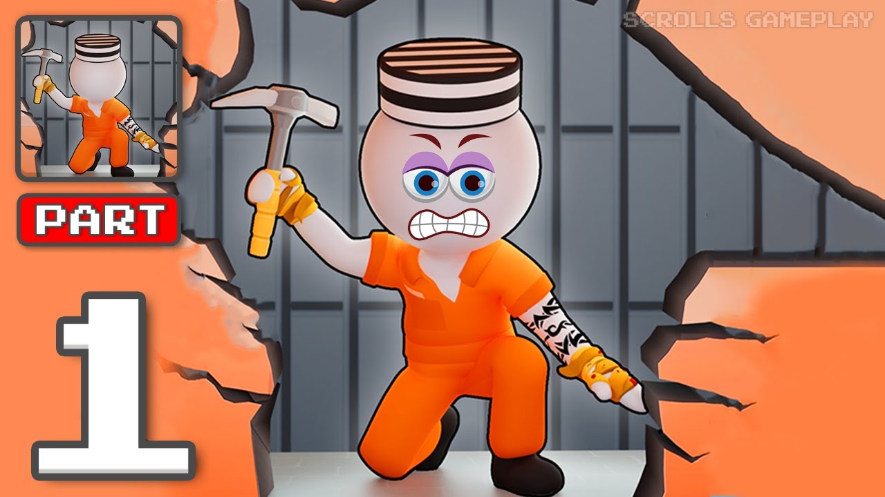 Prison Breakout - Gameplay Walkthrough Part 1 - Escape from the Toughest Prison (iOS, Android)