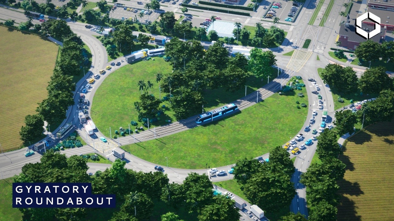 Лучший въезд в город, который я построил – Cities Skylines 2