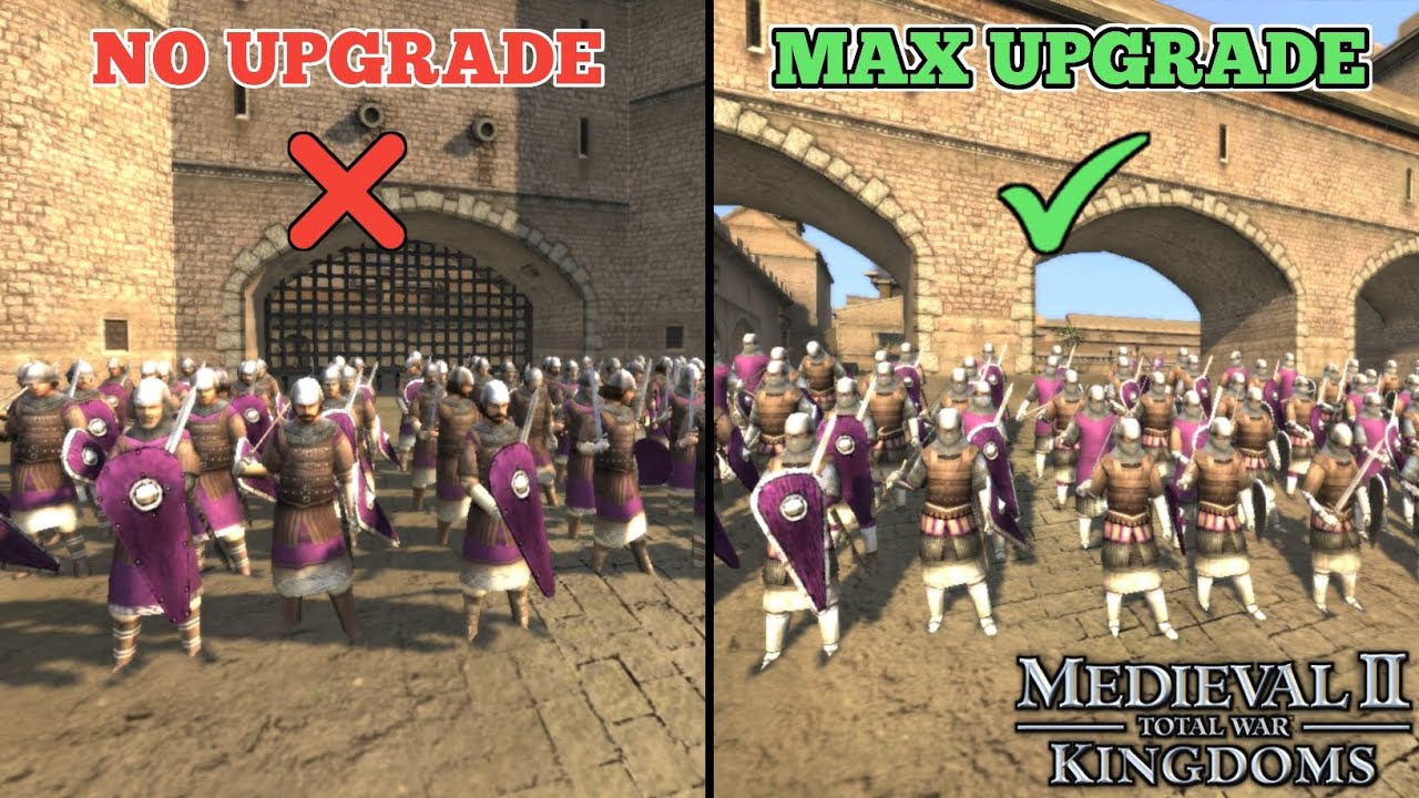 Byzantine Empire Infantry Upgrade Showcase | Medieval 2 Total War