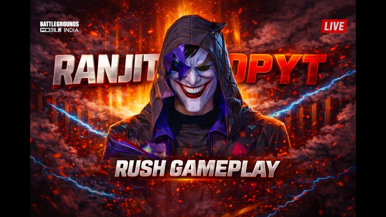 BGMI LIVE ROAD TO 3K SUBSCRIBERS #ranjithop #bgmilivestream #customroom