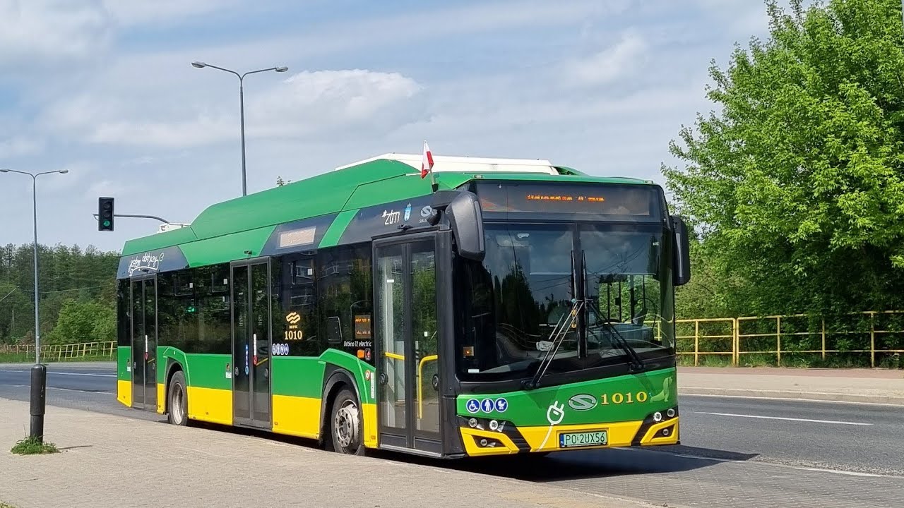 MPK Poznań - linia 190 | Solaris Urbino 12 IV FL Electric #1010