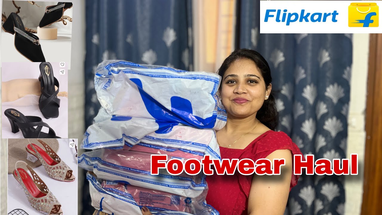  Heels 👠 Haul 😱|| Flipkart Footwear Haul 🛍️ Starts From 499/- || try on video || 