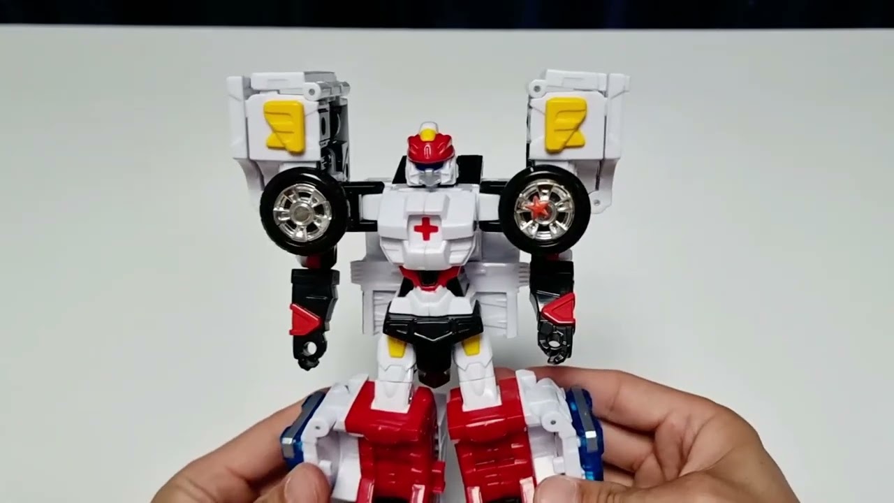 헬로카봇 장난감  댄디x 로봇에서 자동차변신  Hello Carbot transformation union