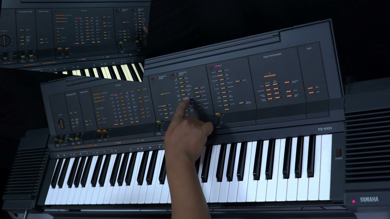 Keyboard Yamaha PS 6100 Part 3 HD Sound