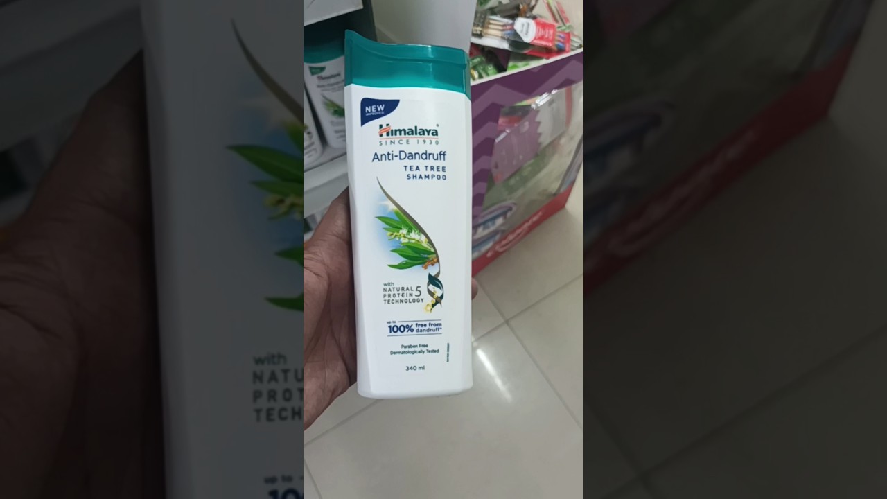 Is it the BEST Anti-Dandruff Shampoo? 🤔 Himalaya Tea Tree Shampoo Honest Review! 💯
