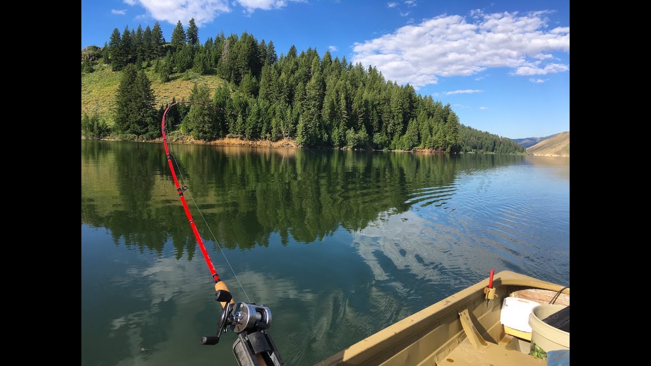 Kokanee Fishing Anderson Ranch Reservoir Idaho