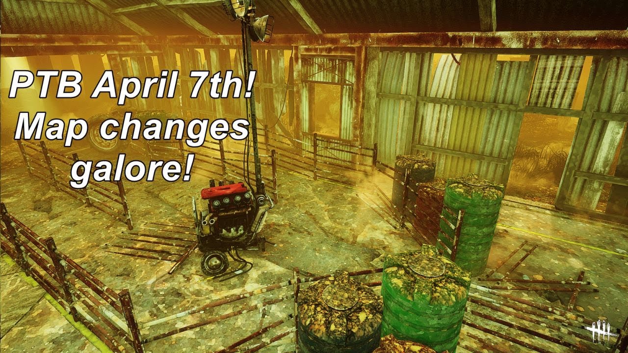 Dead By Daylight| April devs update! PTB tomorrow! So many map changes! News!