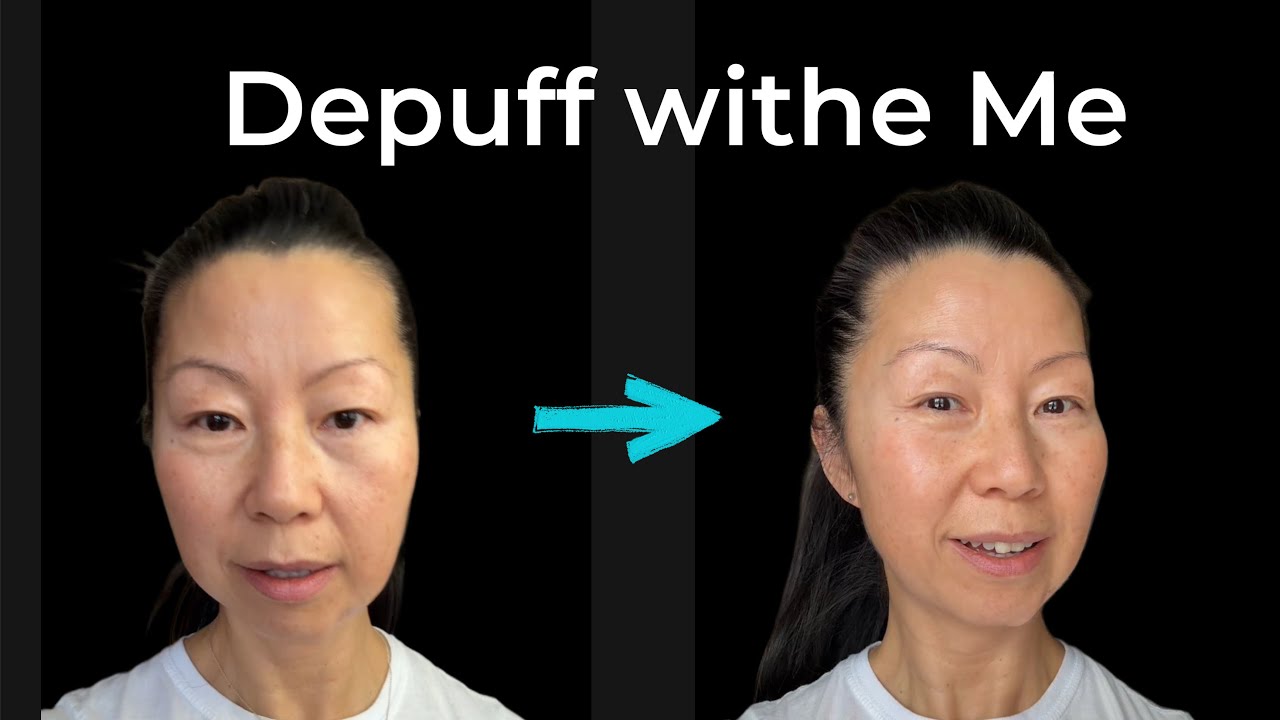 Depuff With Me: Reduce Water Retention Naturally | Lymphatic Drainage Routine