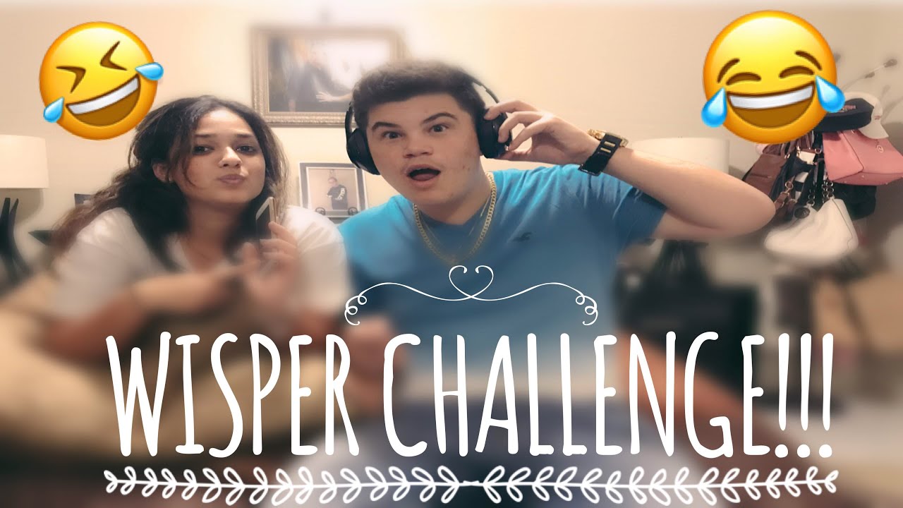 Hilarious Whisper Challenge With my girlfriend (Lil Dirty Edition)
