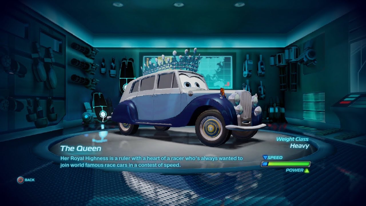 Cars 2 PS3 - The Queen Gameplay (RPCS3)