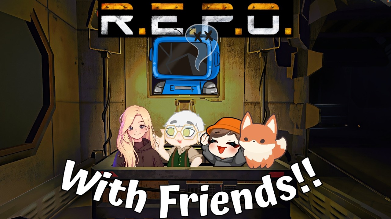 I Promise I’m Trying 😭 | REPO Chaos Collab w/ Cyril, Fox, Gunny & Noodle