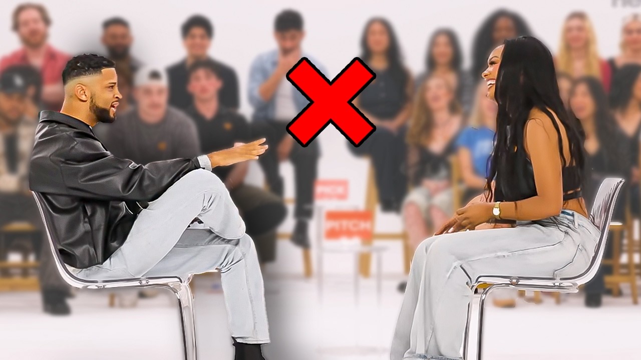 Dating Coach gets Rejected on Dating Show (hard watch)