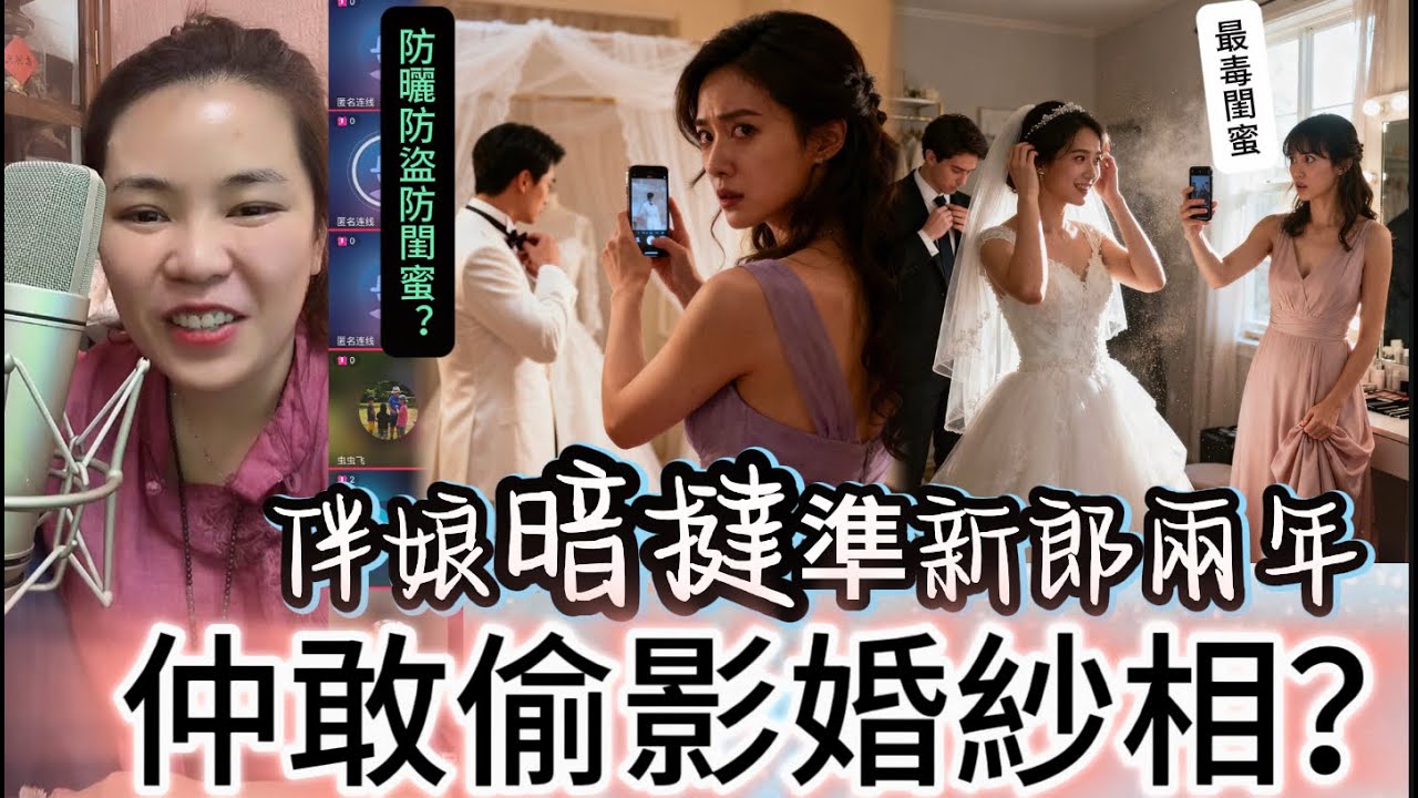 伴娘暗撻準新郎兩年，仲敢偷影婚紗相？ #情感 #廣東話 #情感故事 #分享 #婚姻 #諸事姐