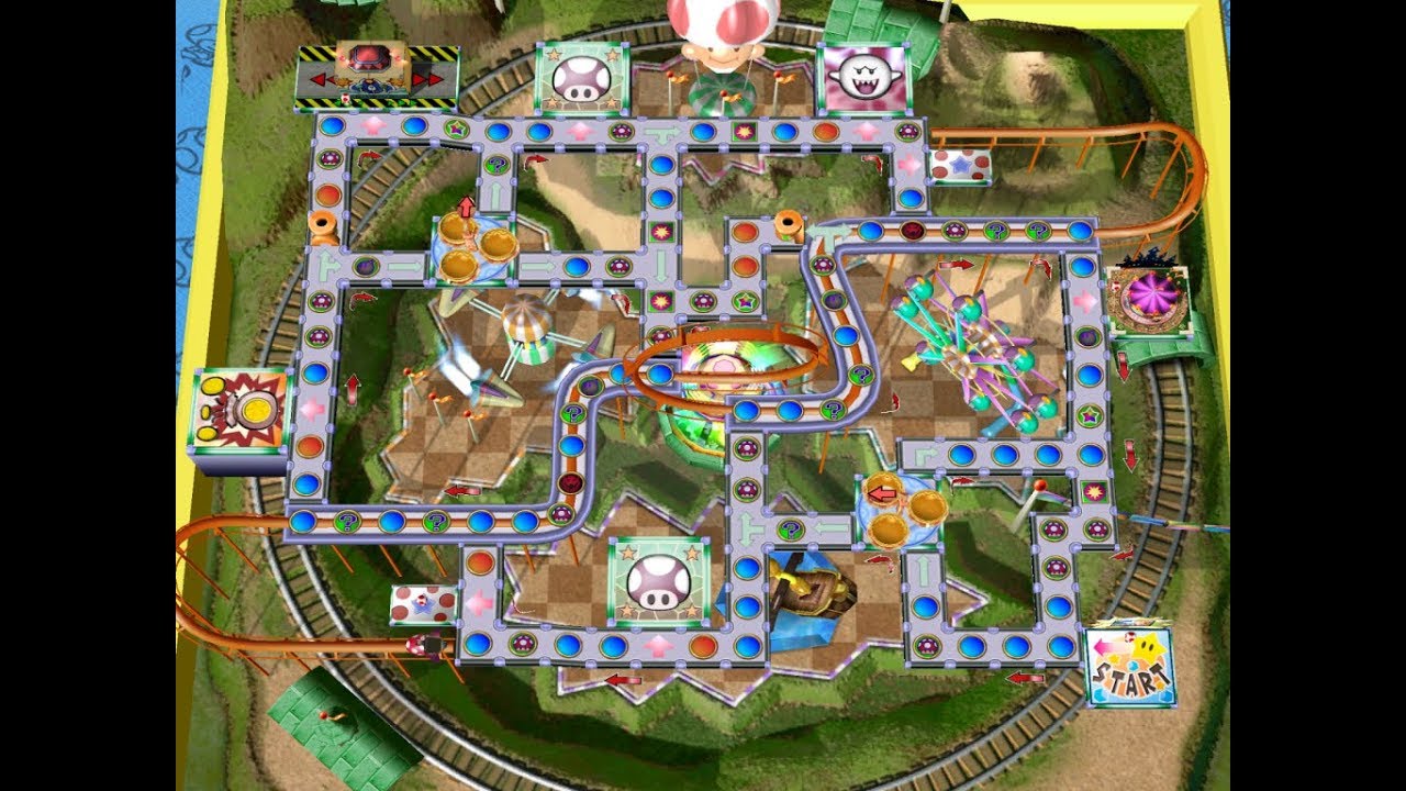 Mario Party 4 - Toad's Midway Madness (10 Turns)