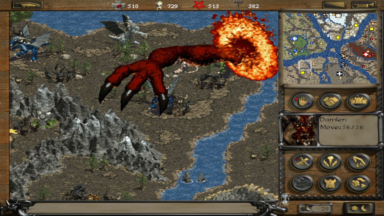 Disciples: Sacred Lands - All Spells Shown/Damage Spells Cast