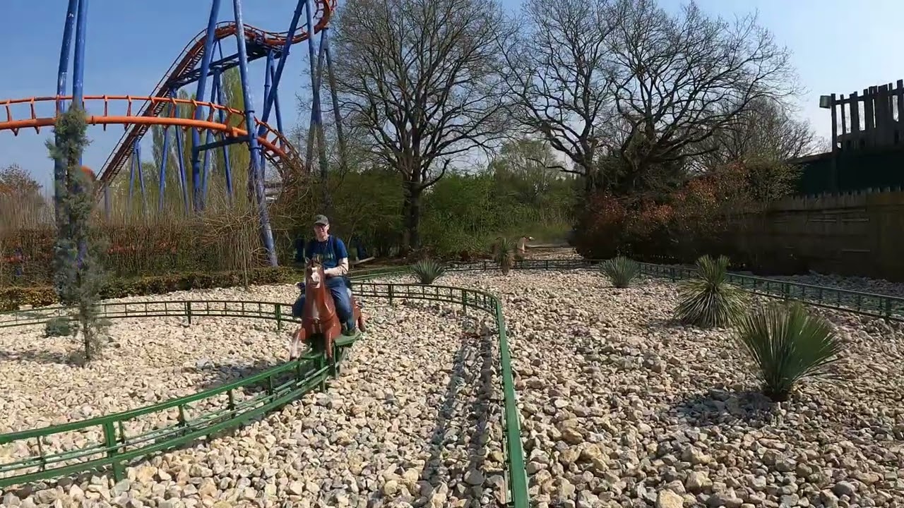 🎢 THUNDER HORSES (longchamps) - Walygator Grand Est | Nouveauté 2022 | On Ride Saison 2022