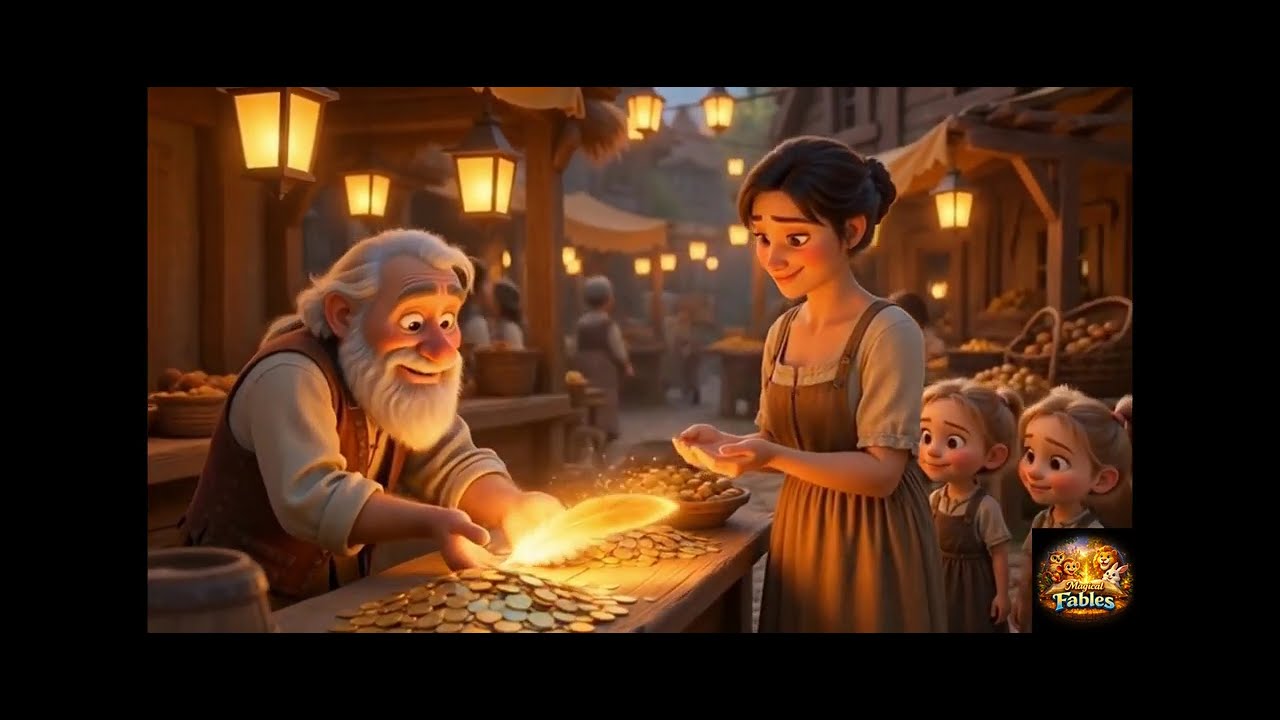 🦢✨ The Golden Swan &ndash;Panchatrantra Story with a twist | #panchatantratales  #bedtimestories #pixar