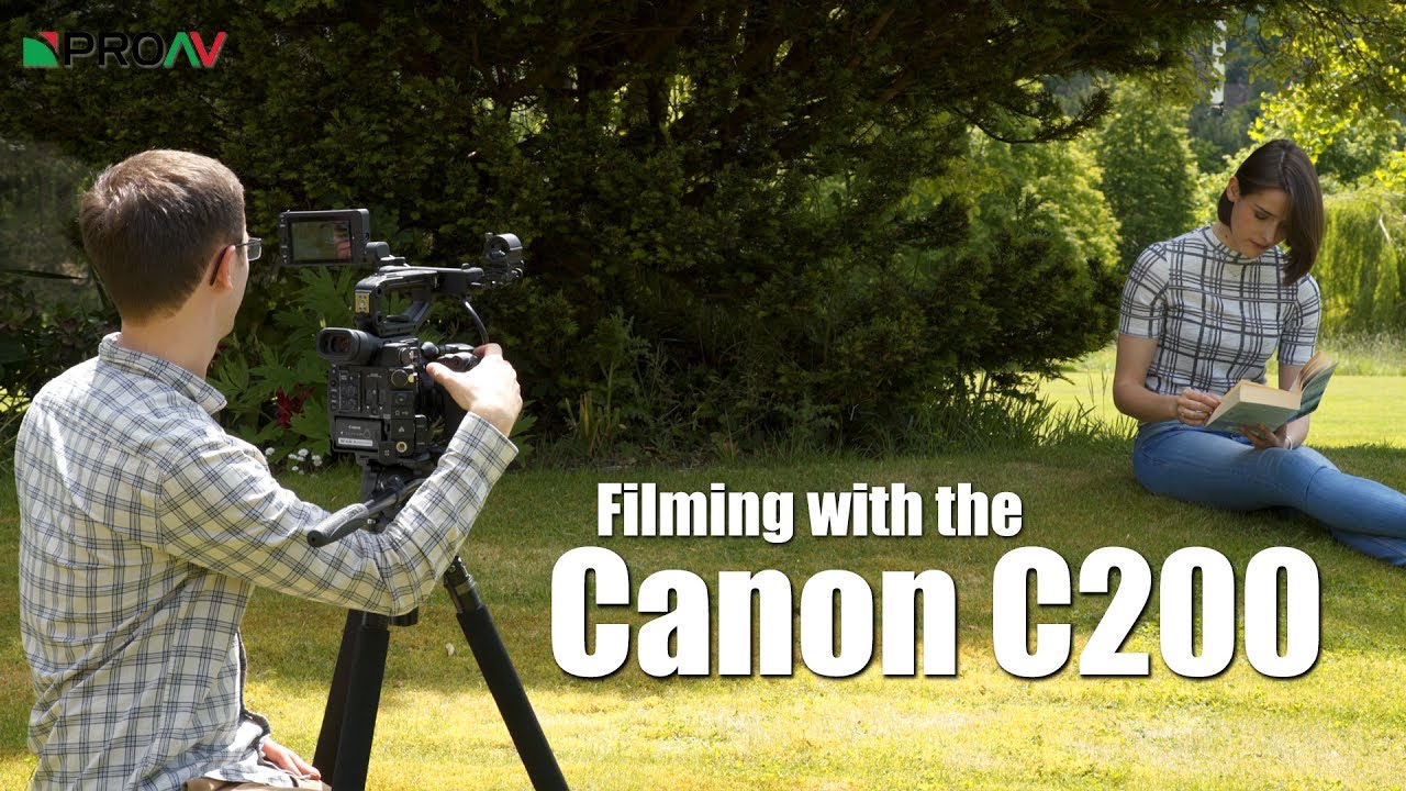 Shooting with the Canon C200 - Behind the Scenes