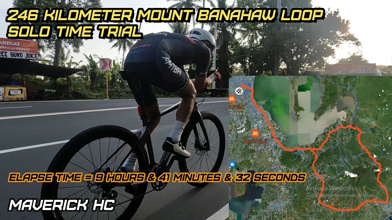 246 km MT Banahaw Loop Solo Time Trial in 9 Hours 41 Minutes & 32 Seconds with my MSID Tremor TT-MTB