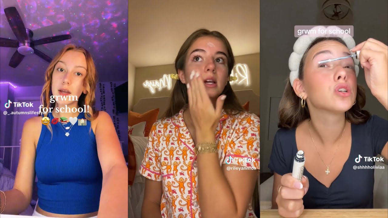 GRWM для первого дня школы — подборка TikTok