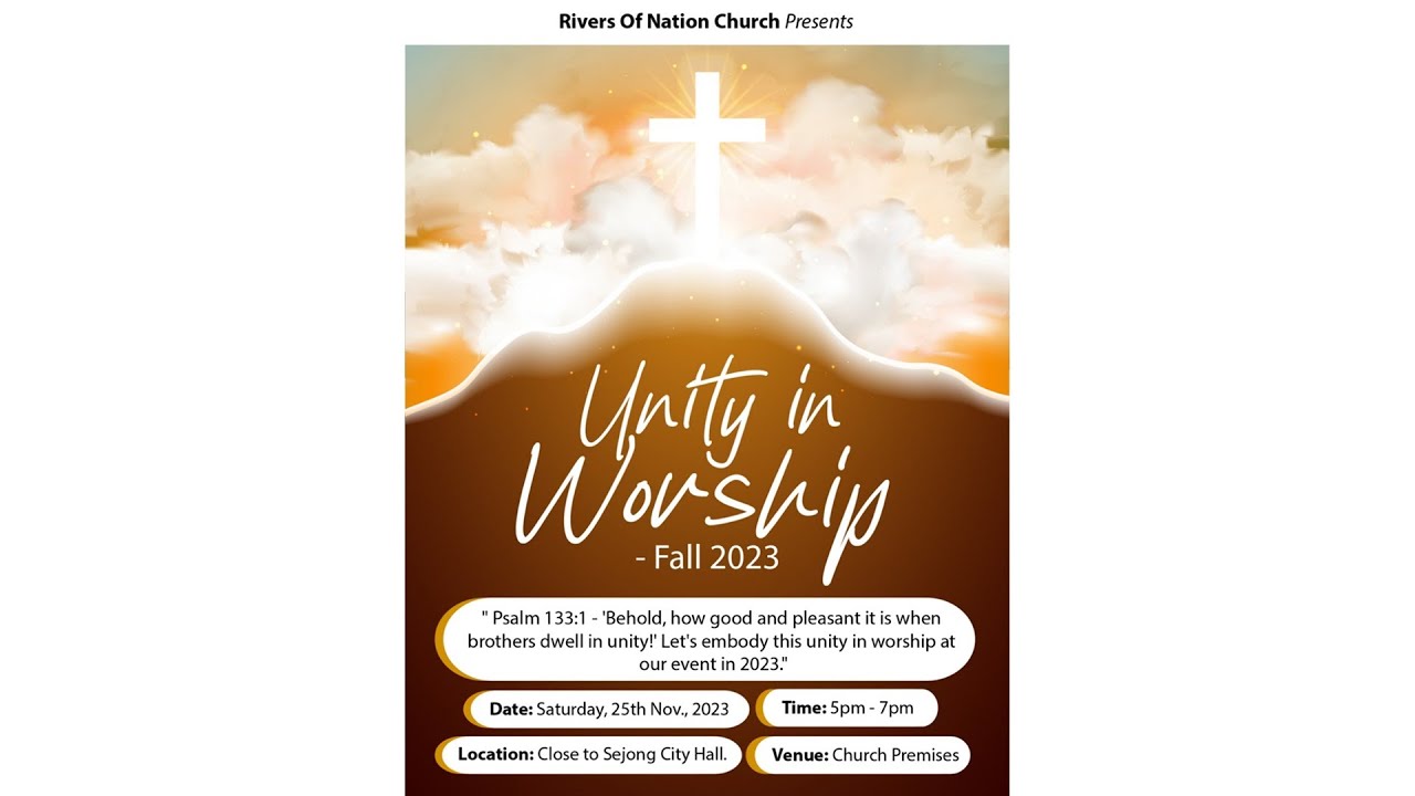 [리버오브네이션스교회 KDI 채플 라이브 / RNC  & KDI Unity in Worship Live] - 2023년 11월 25일 / Nov 25th, 2023]