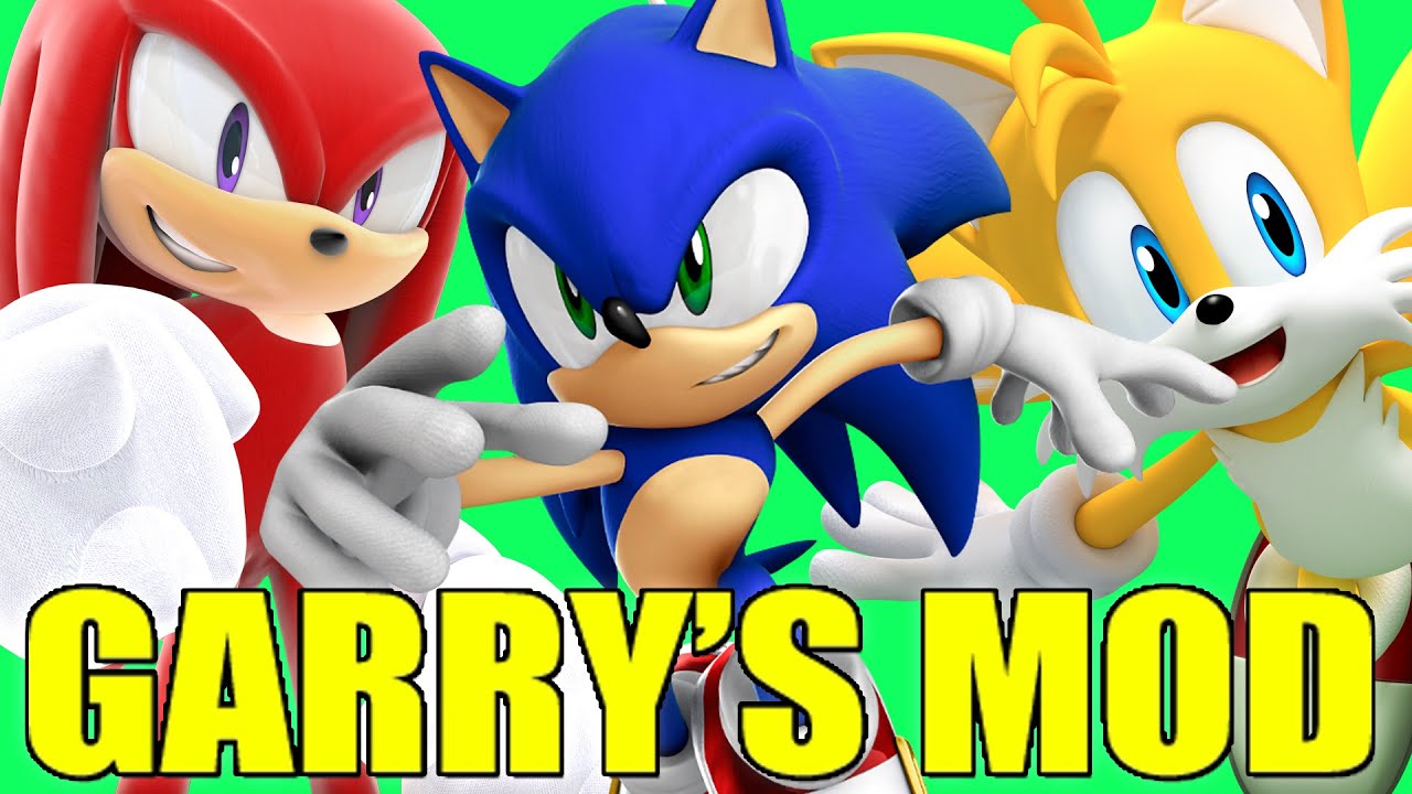 SONIC AND FRIENDS! - Gmod Sonic The Hedgehog Mod (Garry's Mod)