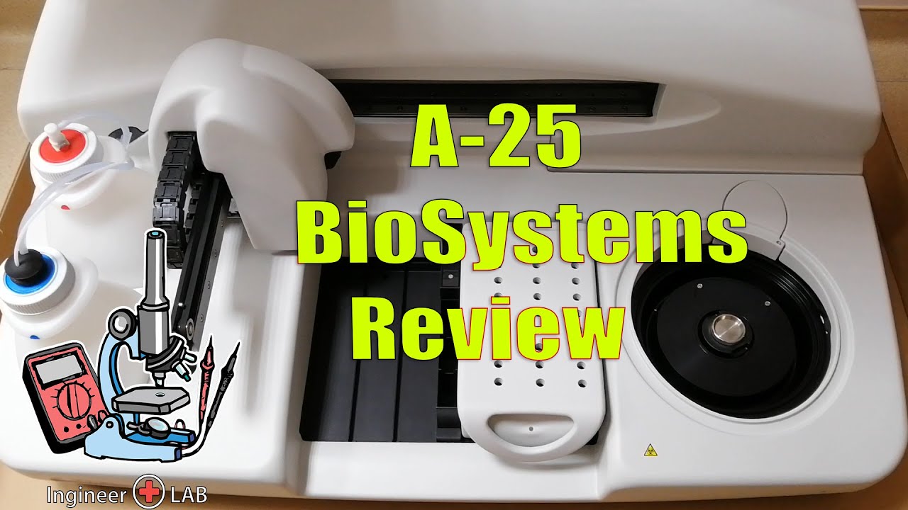 А-25 BioSystems. Обзор биохимического анализатора