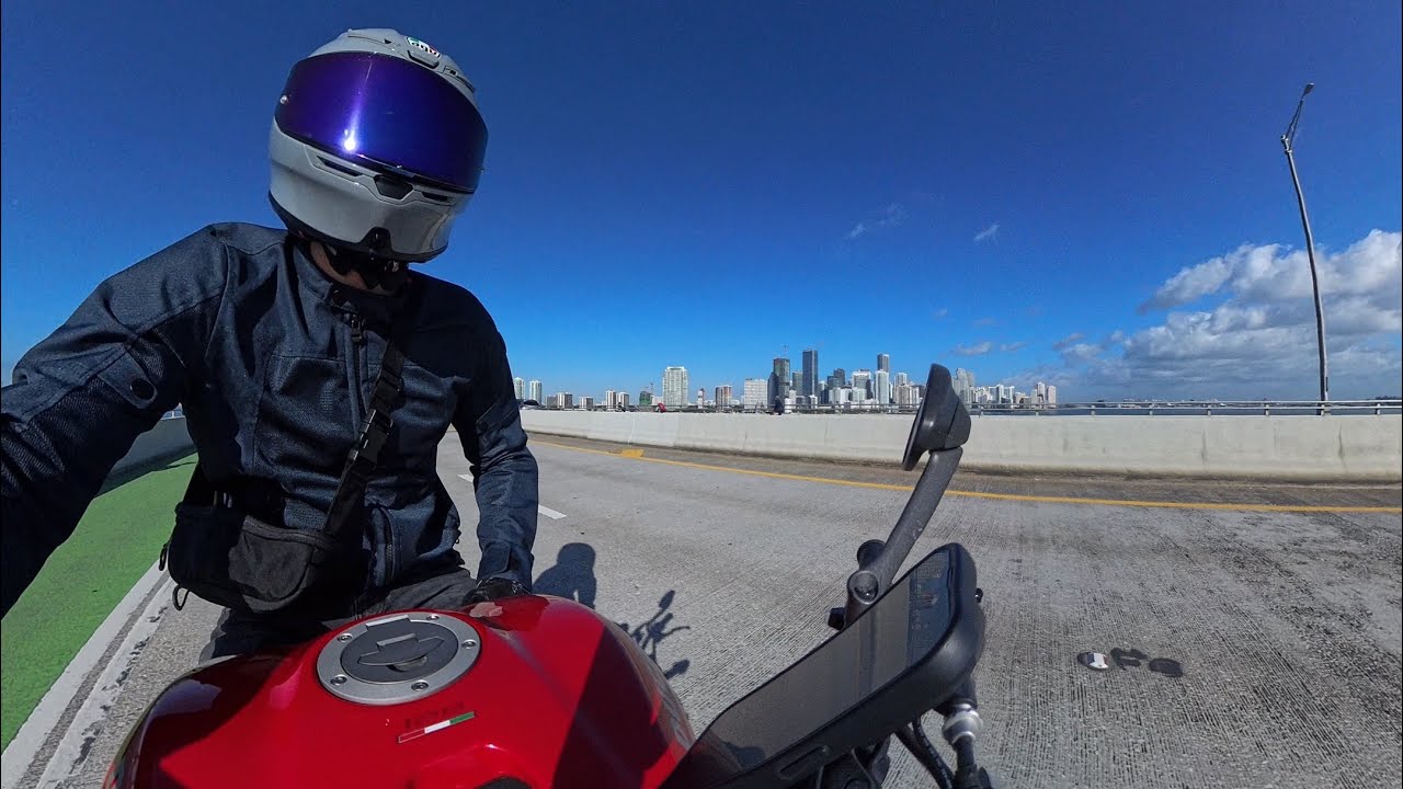 Chill Ducati Monster Ride Along - Pure Engine Sound No Music