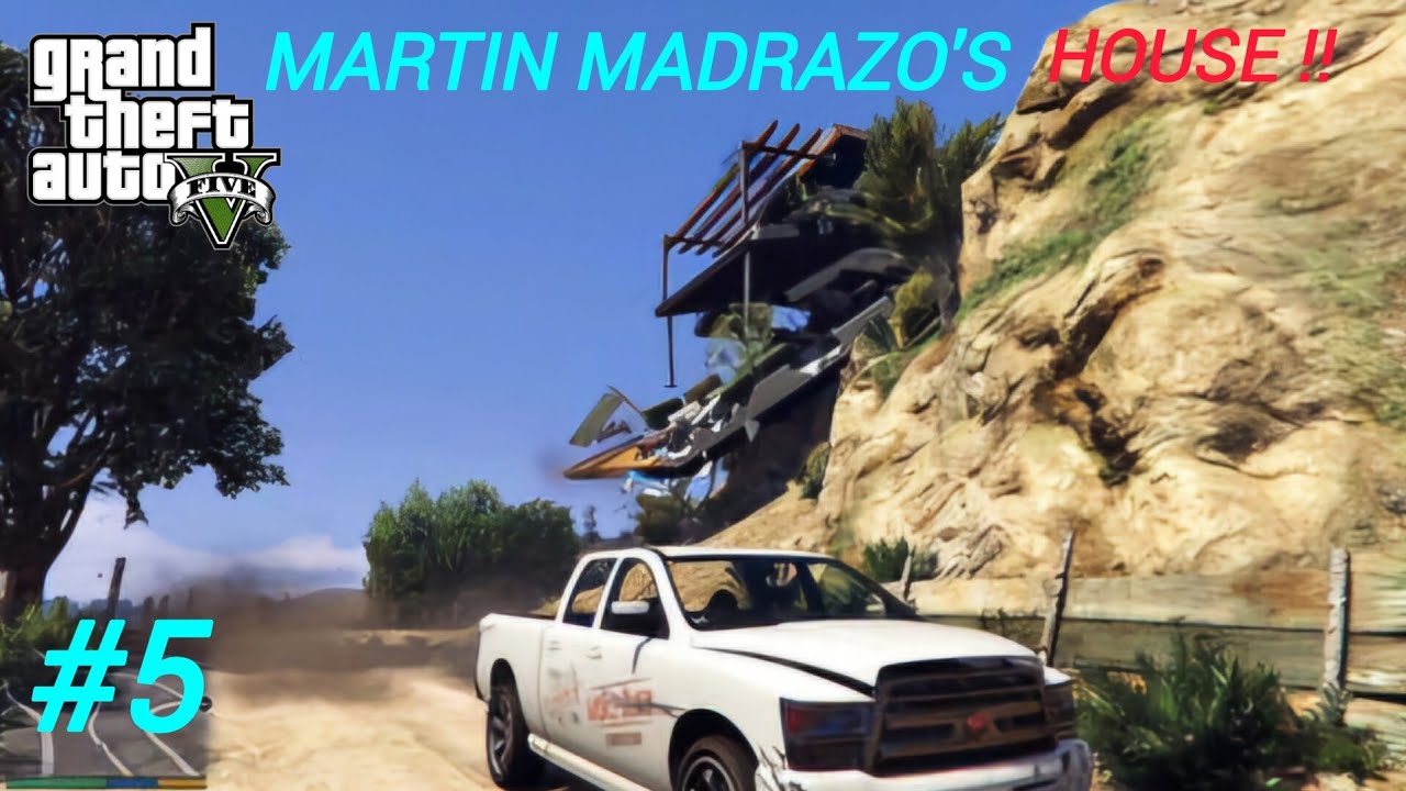 MICHEAL DESTROYED MARTIN MADRAZO'S HOUSE GTA 5! - GTA 5 GAMEPLAY#5