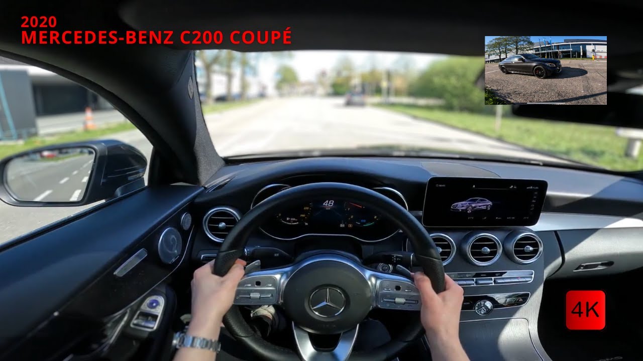 MERCEDES-BENZ C200 COUPÉ POV 4K