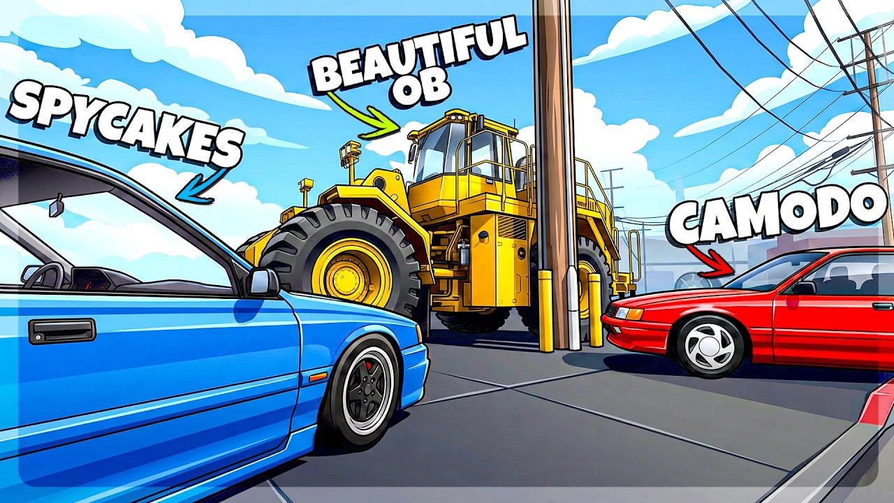 We RUINED Our Friendship with RANDOM Cars in BeamNG Drive Hide and Seek!
