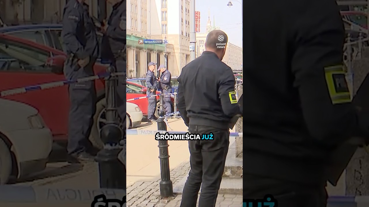 Strzały w centrum Warszawy. Policja pod szkołą na Marszałkowskiej