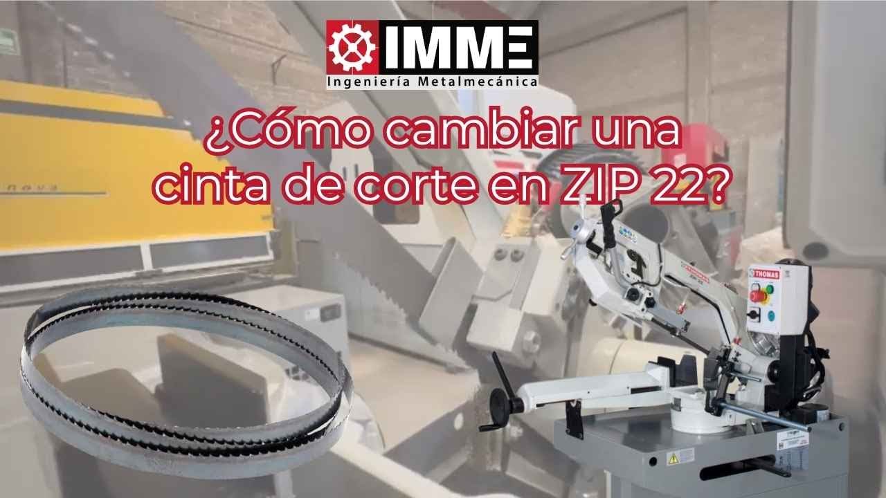 Tutorial: ¿Cómo cambiar correctamente la cinta de tu sierra? 🪚
