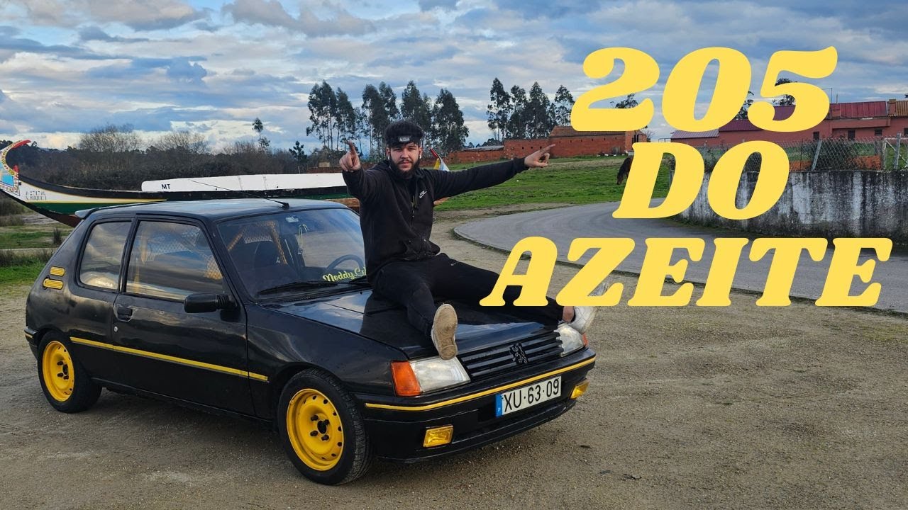 O PEUGEOT 205 XU VOLTOU AO AZEITE !!!