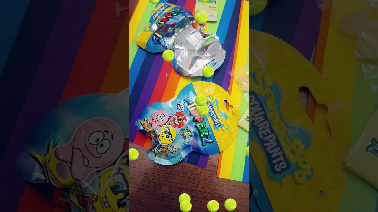 Otvaram Flipperz kesice 😍 Sunđer Bob figurice 🤩 #spongebob #flipperz 