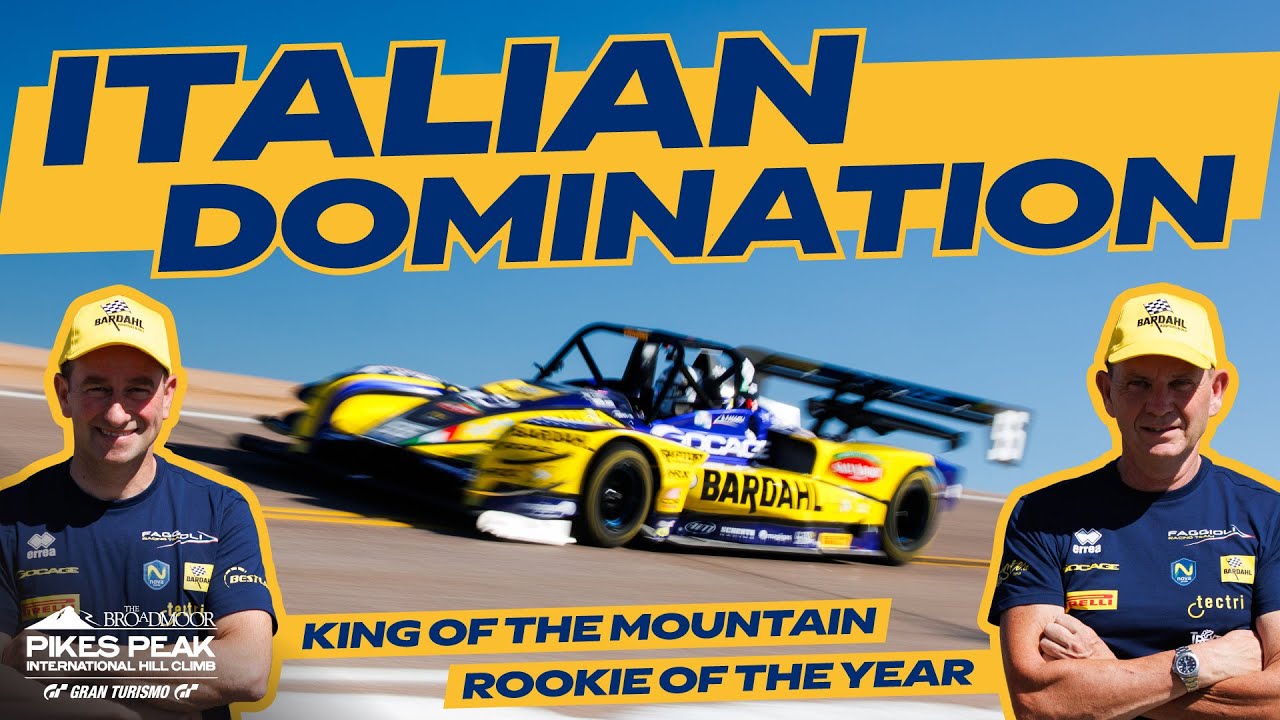 Italian Team Dominates at Pikes Peak 2025 | Simone Faggioli and Diego Degasperi