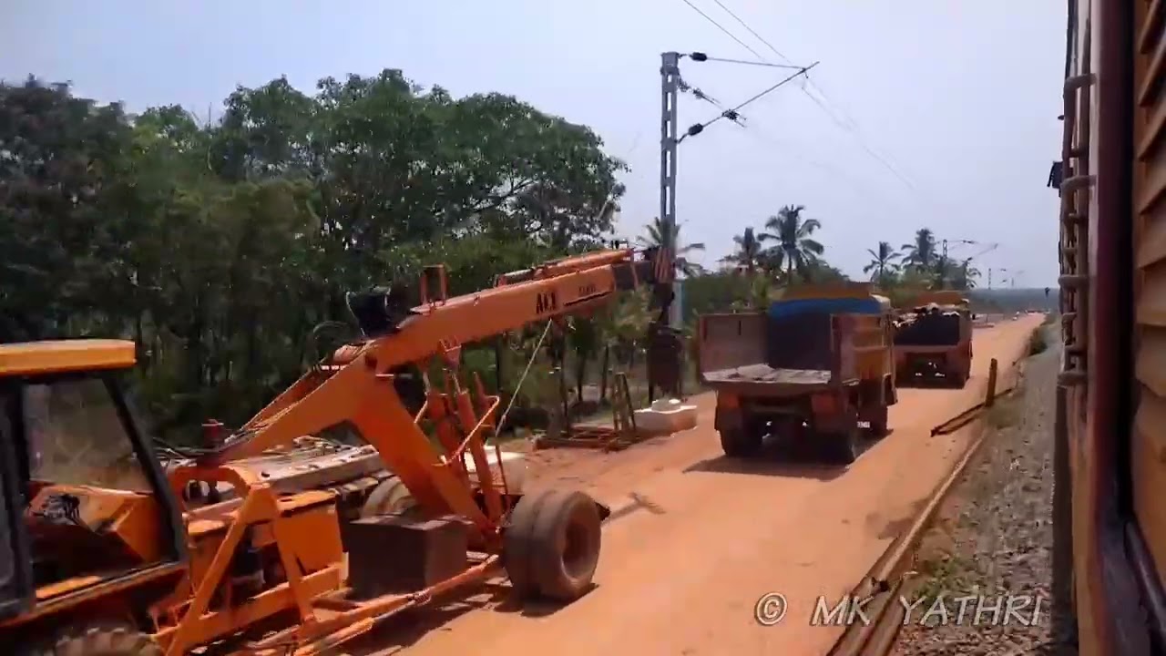 Doubling update between Nagercoil Town and kulithurai, Indian Railways.