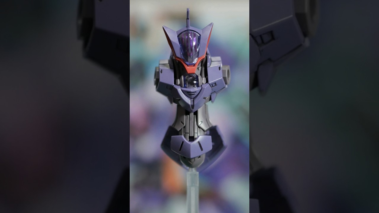 HG BEGUIR-PENTE body & head stop motion build #gundam #witchfrommercury #shorts