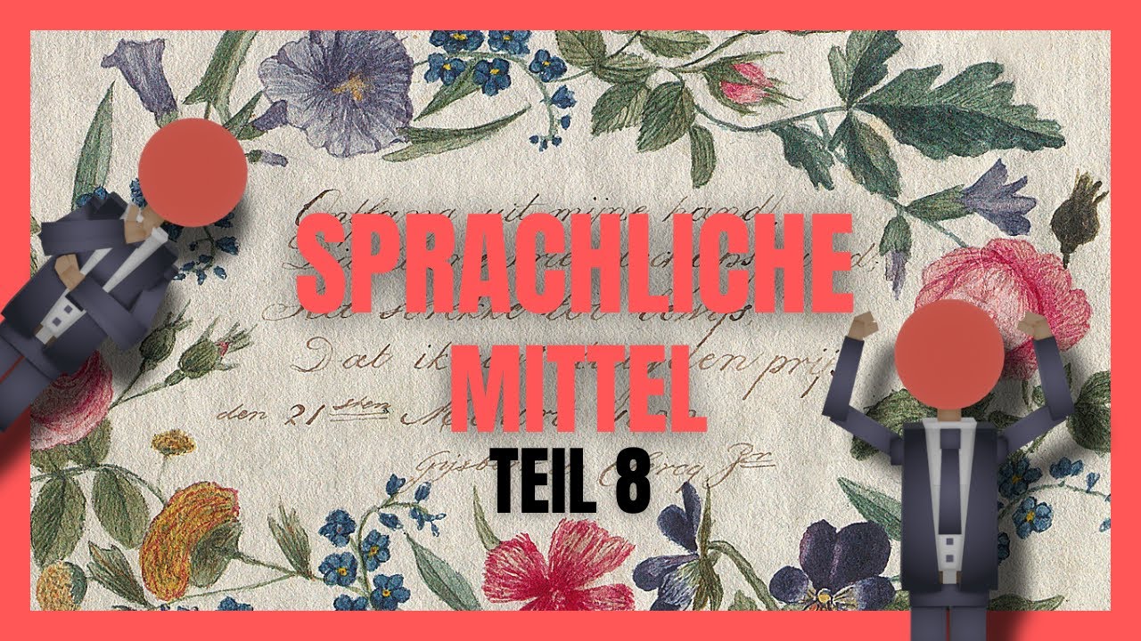 DEUTSCH / Sprachliche Mittel (Allegorie, Alliteration, Akkumulation)