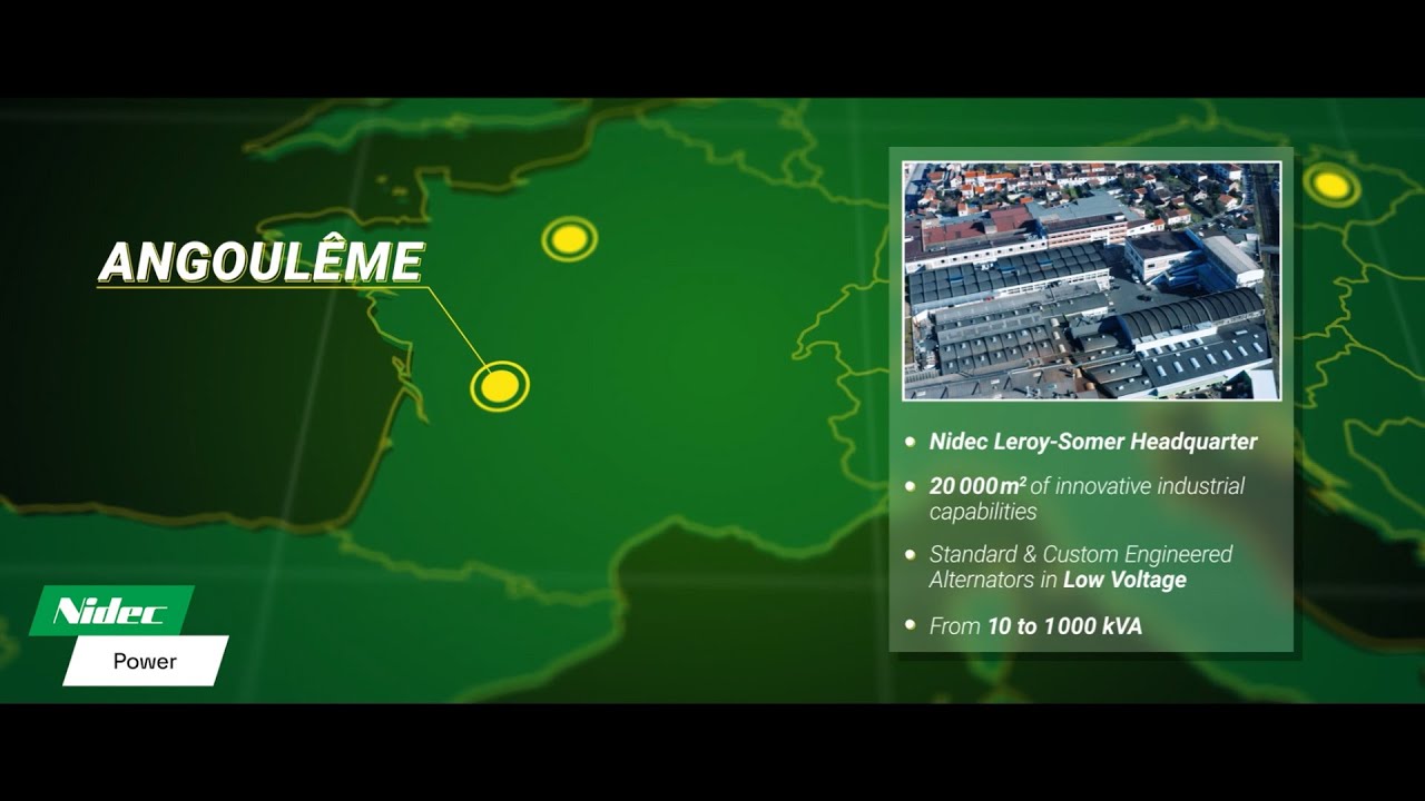 Nidec Leroy-Somer Factory : Angoulême, Sillac