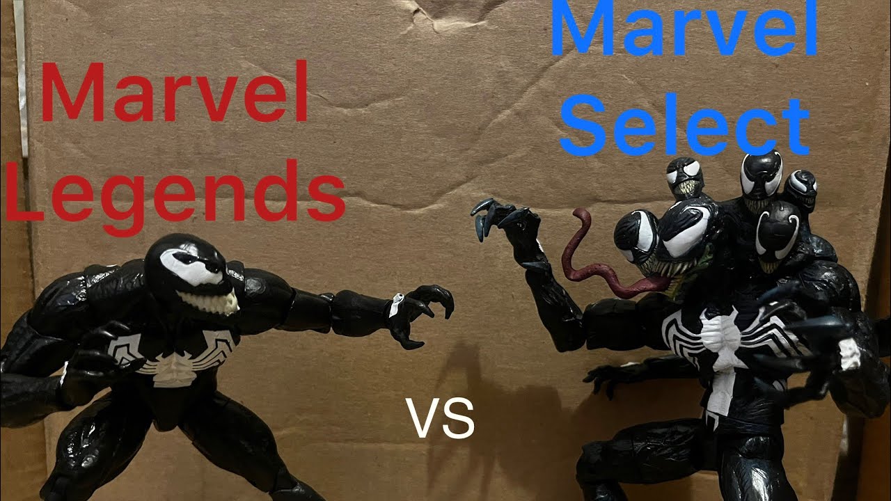 Who Made The Best Venom? Marvel Legends vs Marvel Select