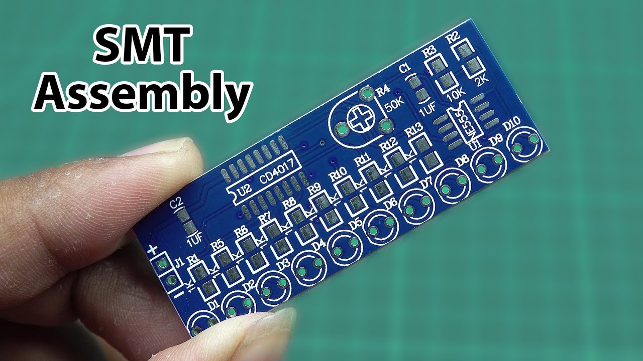 Simple Electronics Project With SMT PCB Assembly