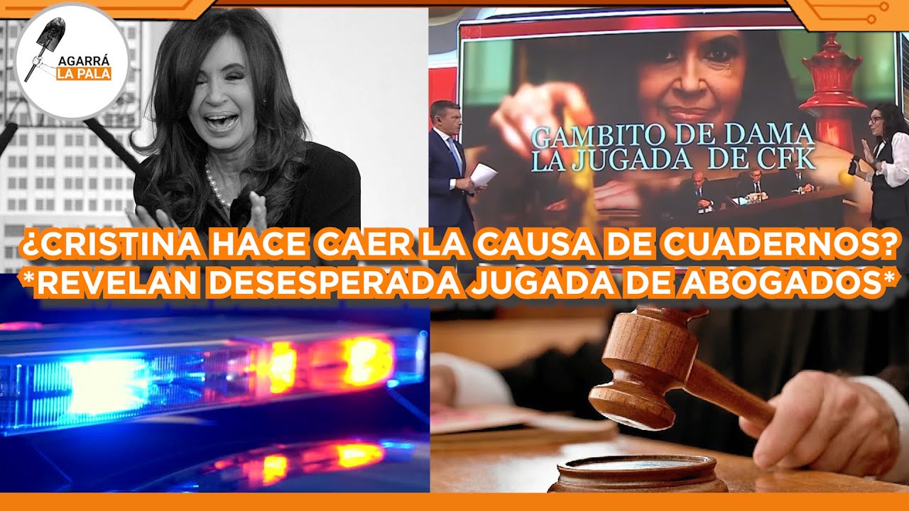 ¿CRISTINA HACE CAER LA CAUSA CUADERNOS? REVELAN JUGADA DESESPERADAS DE SUS ABOGADOS EN EL JUICIO