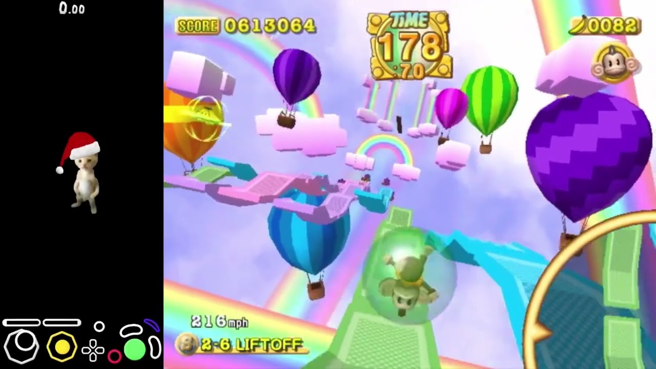 Super Monkey Ball: Stardust - All Stunt Goals + Achievements