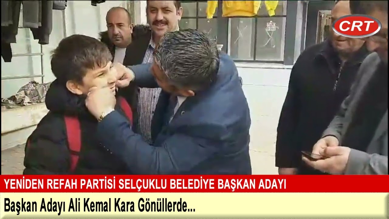 YENİDEN REFAH PARTİSİ SELÇUKLU BELEDİYE BAŞKAN ADAYI ALİ KARA