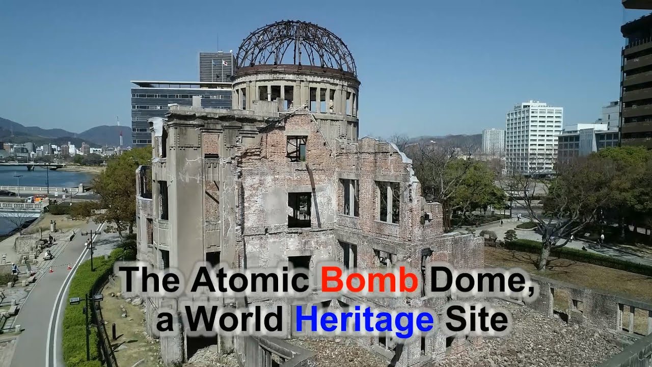 Drone Footage of the Atomic Bomb Dome, a World Heritage Site (Short Version)