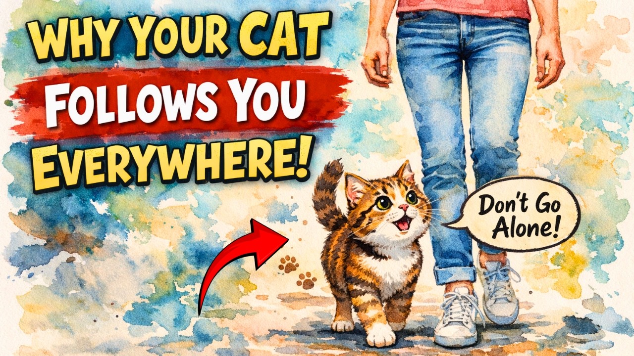 Why Your Cat Follows You Everywhere &mdash; The Real Reason Explained