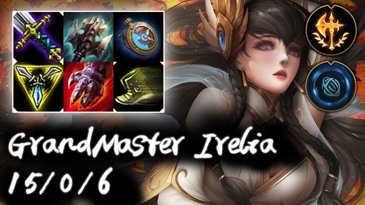 GrandMaster Irelia Top vs Yorick | High Elo Replays